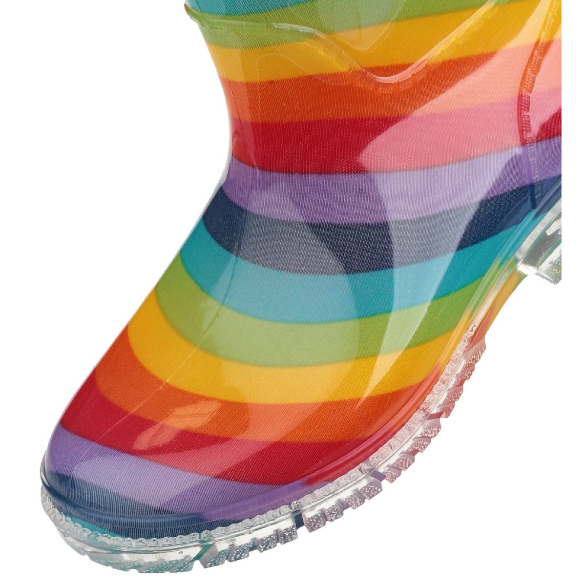 Cotswold Synthetic Junior Rainbow Wellington Boots