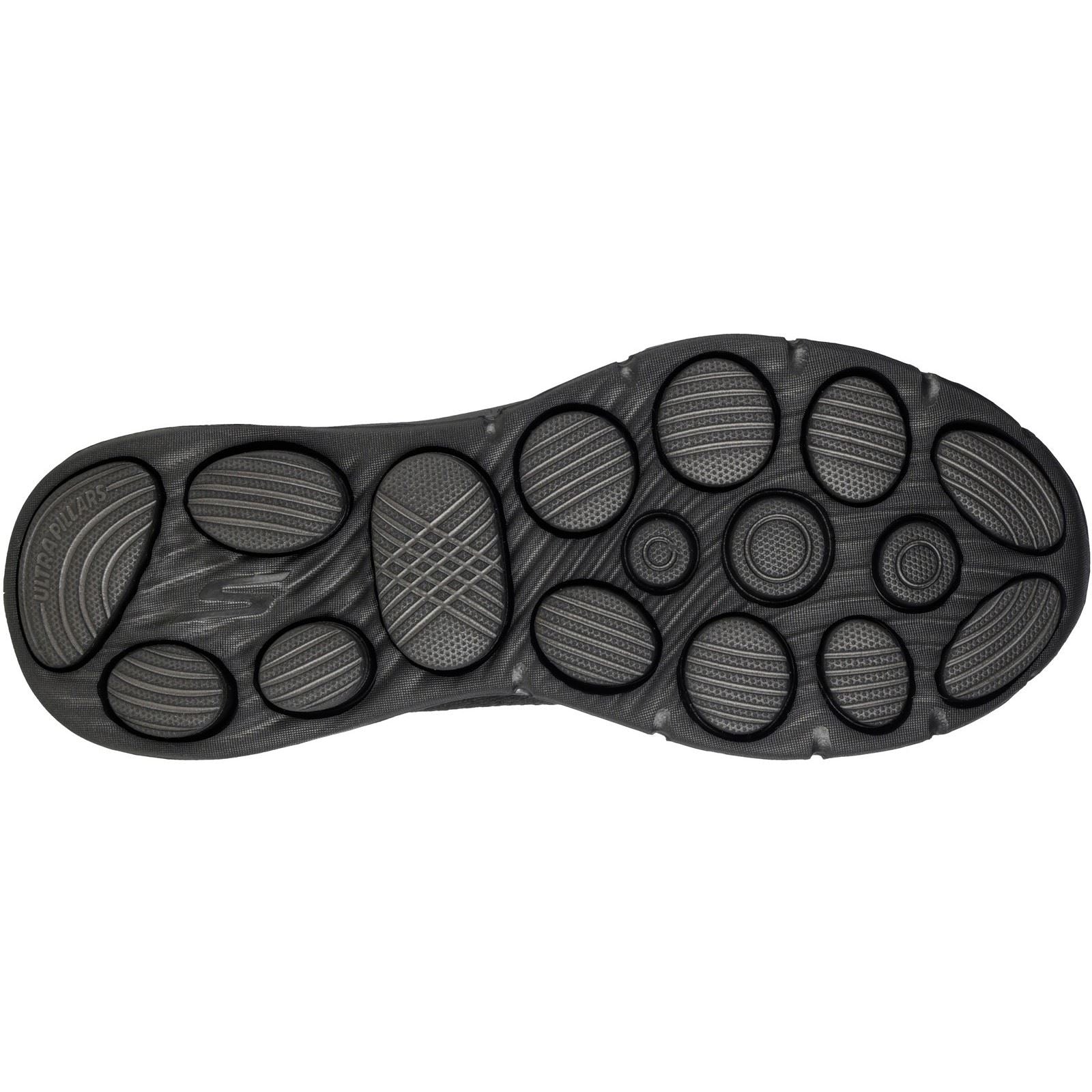 Skechers Go Walk 8 Pelayo Textile Men's Black Trainers