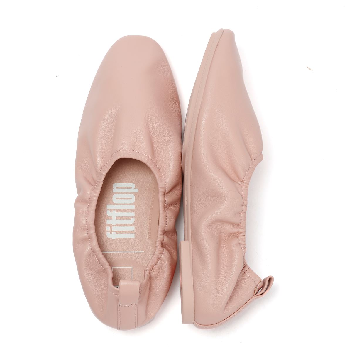 FitFlop DELICATO X PANTONE Poise Leather Ballerinas
