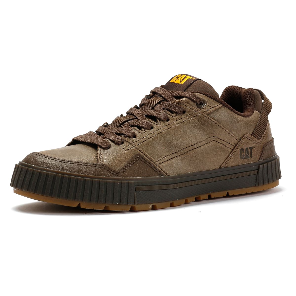 Caterpillar Axiom Waxy Leather Men's Cub Lace-Up Shoes