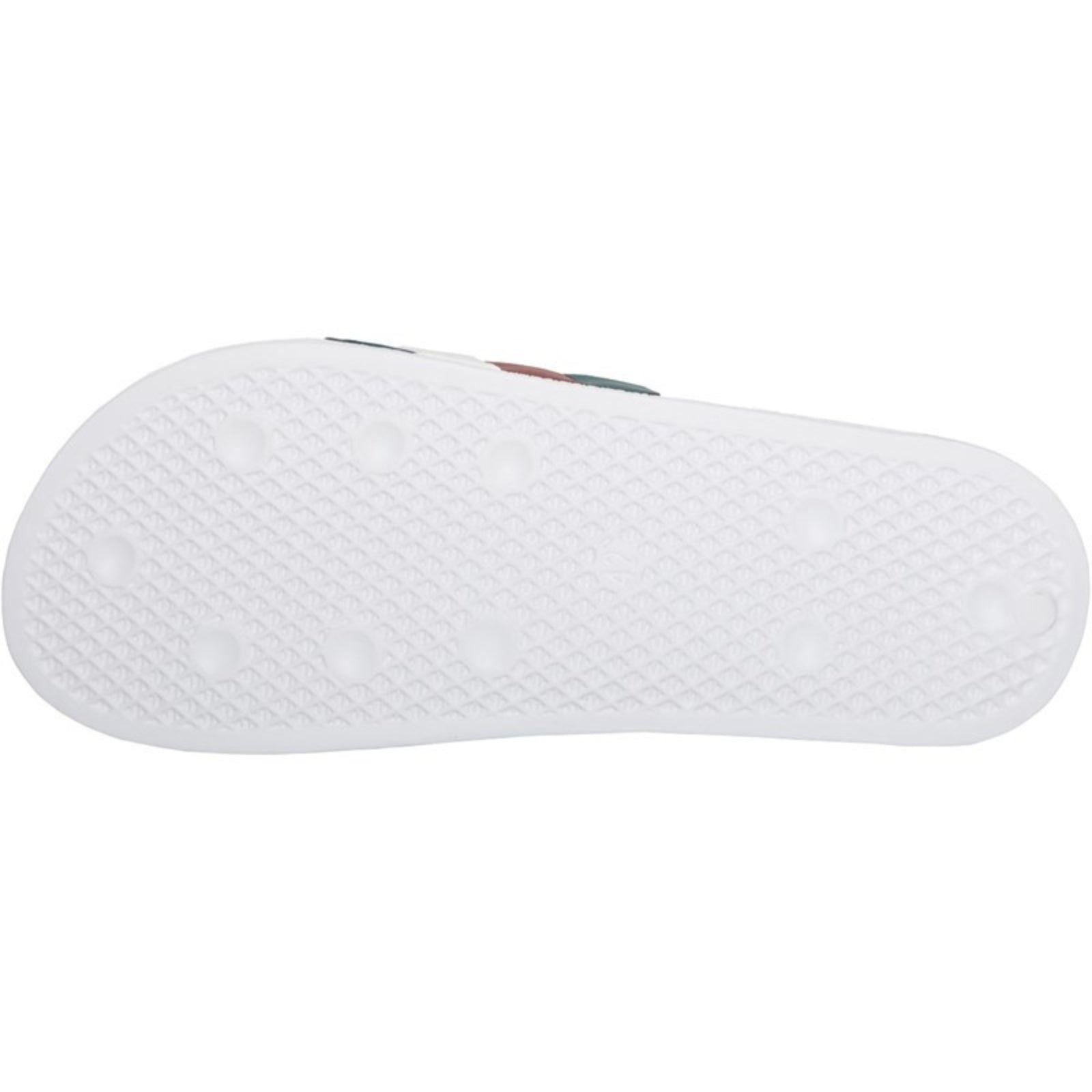 Lambretta Prince Men's White/Green Slides