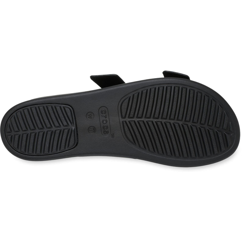 Crocs Brooklyn Buckle Women's Black Sandals
