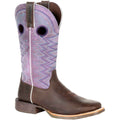 Durango Lady Rebel Pro Leather Women's Dark Earth/Amethyst Boots