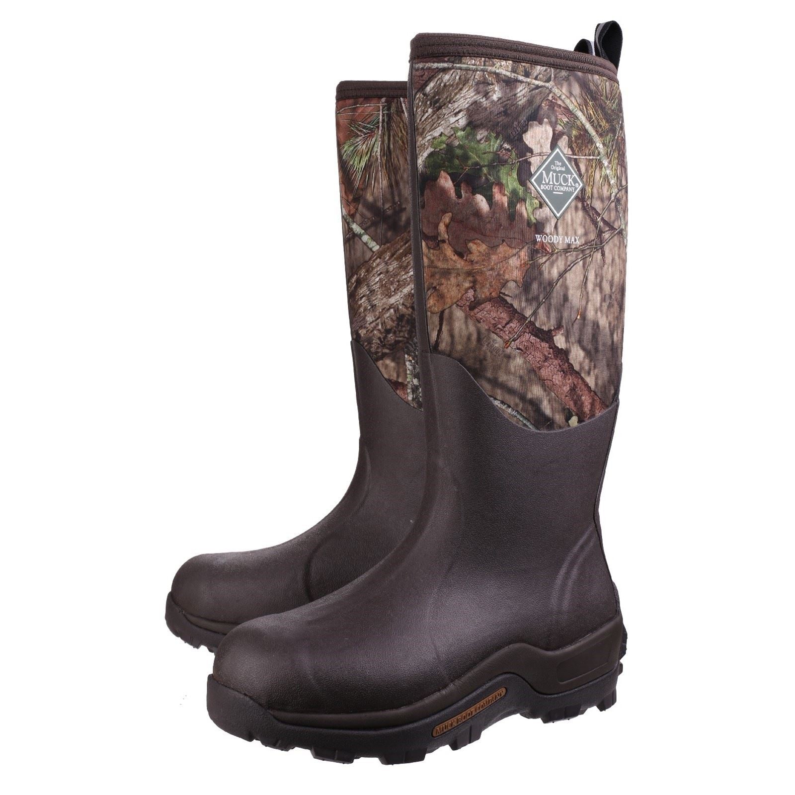 Muck Boots Woody Max Rubber Mossy Oak Wellington Boots