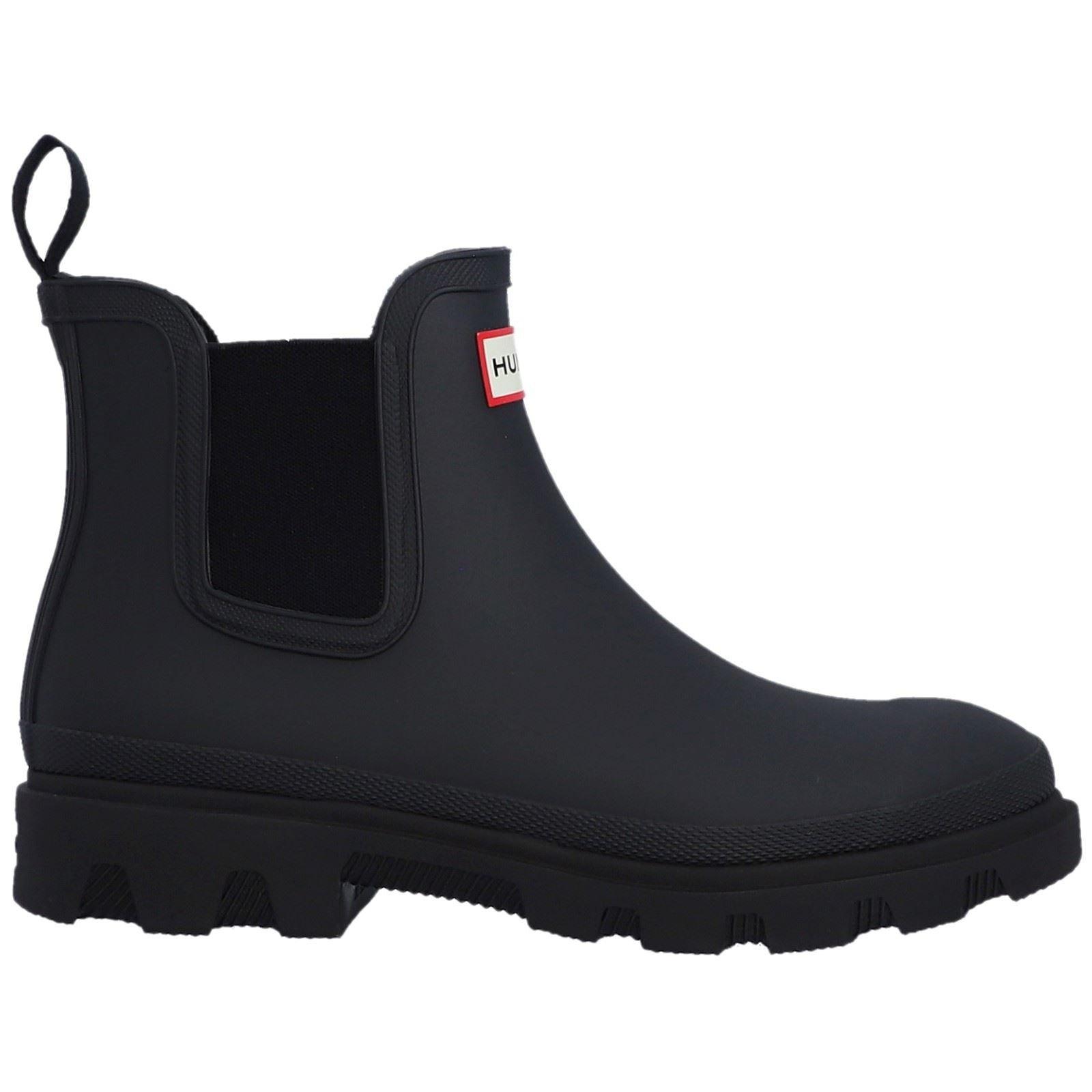 Hunter Downpour Rubber Black Wellington Boots