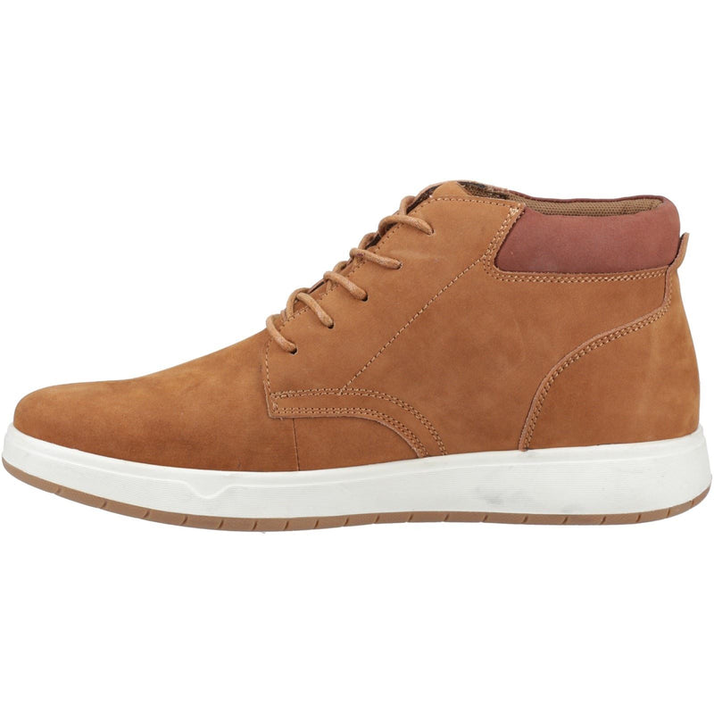 Hush Puppies Bronko Chukka Leather Men's Tan Boots