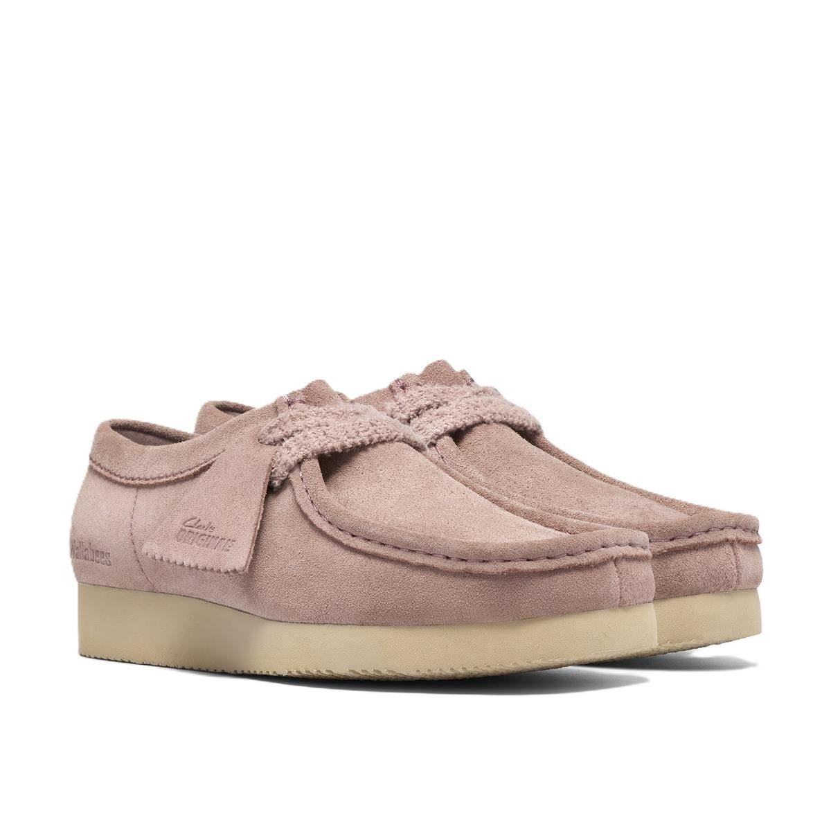 Clarks Originals Wallabee Lite Suede Women's Dusty Pink Shoes