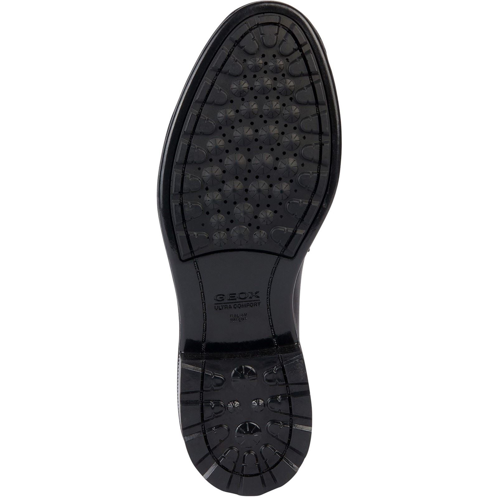 Geox D Walk Pleasure F Leather Women's Black Moccasins Shoes
