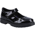 Hush Puppies Sabrina Patent Leather Youth Girl's Black Shoes