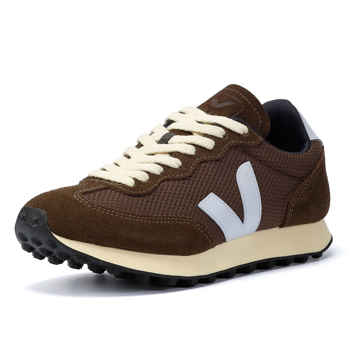 Veja Rio Branco Alveomesh Women's Brown / Blue Trainers