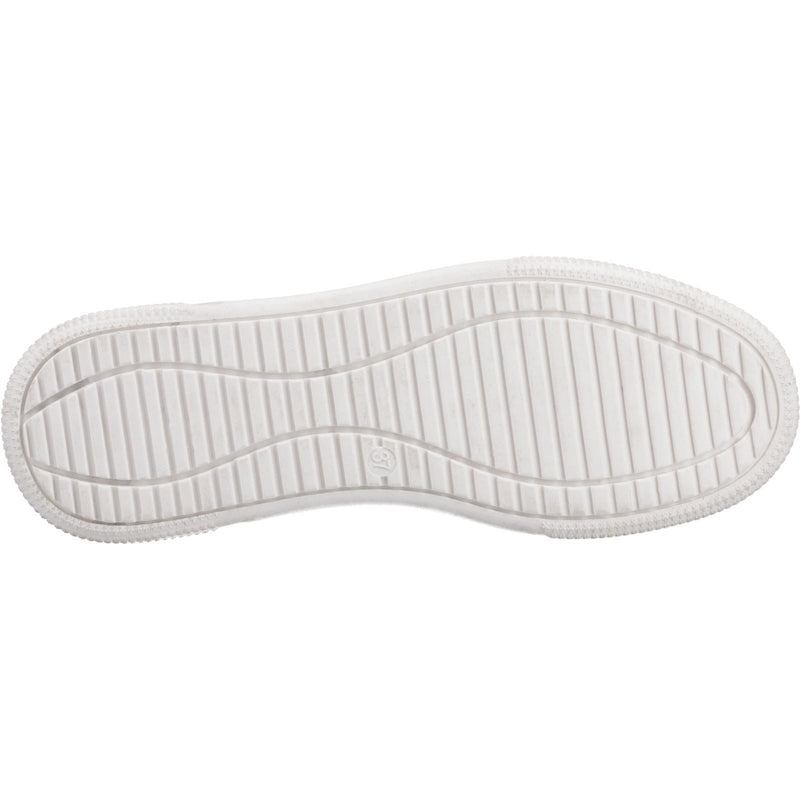 Hush Puppies Martha Leather Women's Gold Trainers