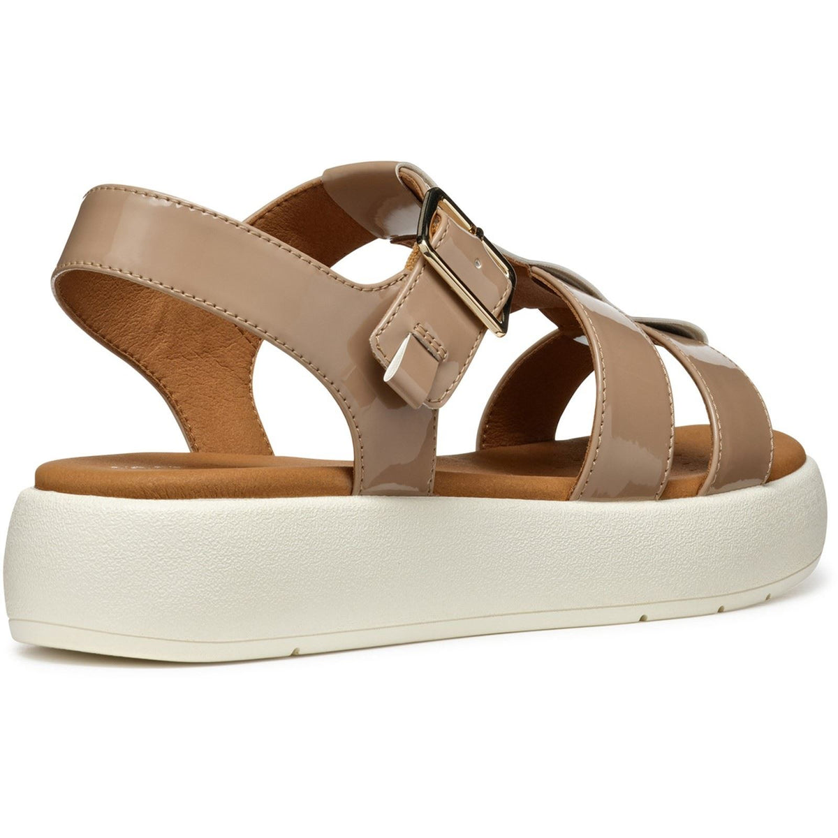 Geox D CAMALEI Synthetic Women's Caramel Sandals