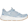 Skechers Edgeride Silver Eclipse Synthetic Women's Blue Trainers