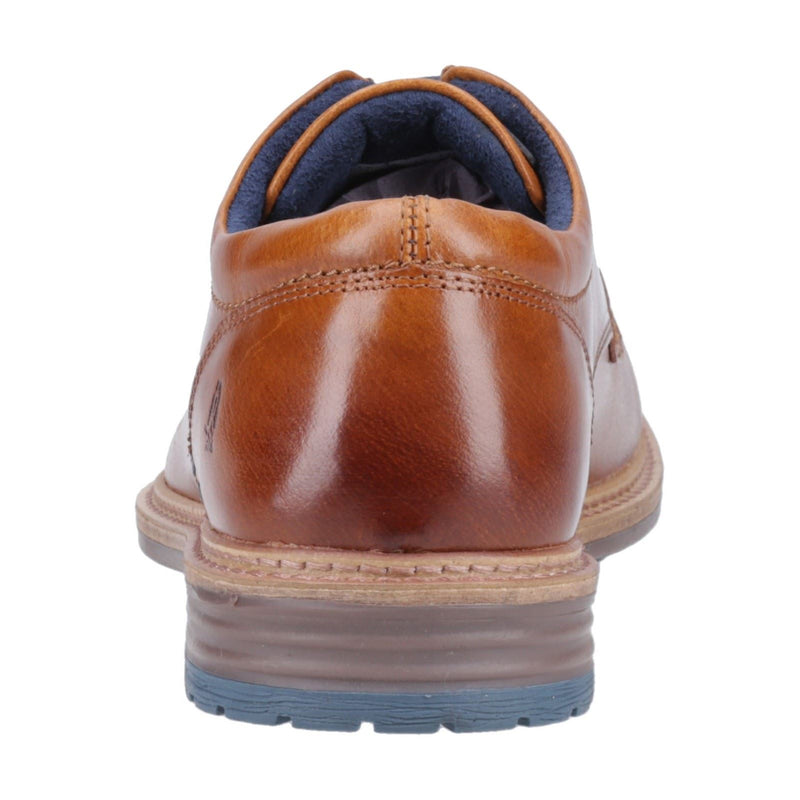 Hush Puppies Julian Leather Men's Tan Lace-Up Shoes
