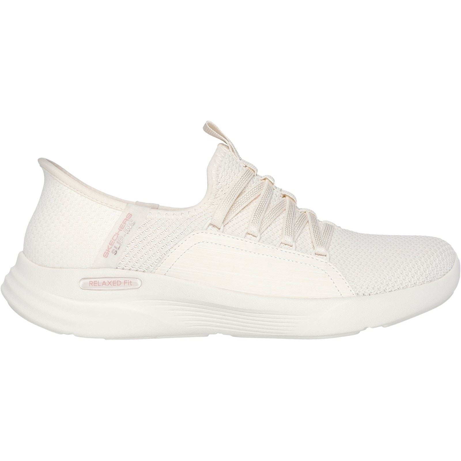 Skechers Relaxed Fit Sport - Ballet Chic Textile Women's Off White Trainers
