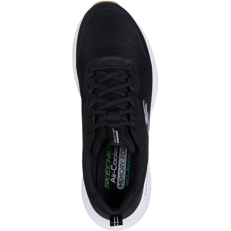 Skechers Edgeride Rekze Textile Men's Black/White Trainers