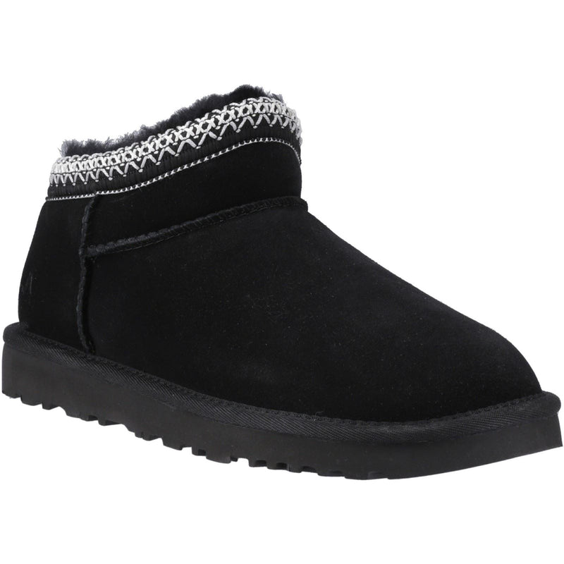 Hush Puppies Sloane Suede Women's Black Slippers