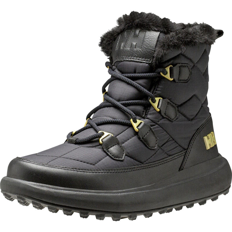Helly Hansen Sport Willetta 2 Mid Leather Women's Black Winter Mid Calf Boots