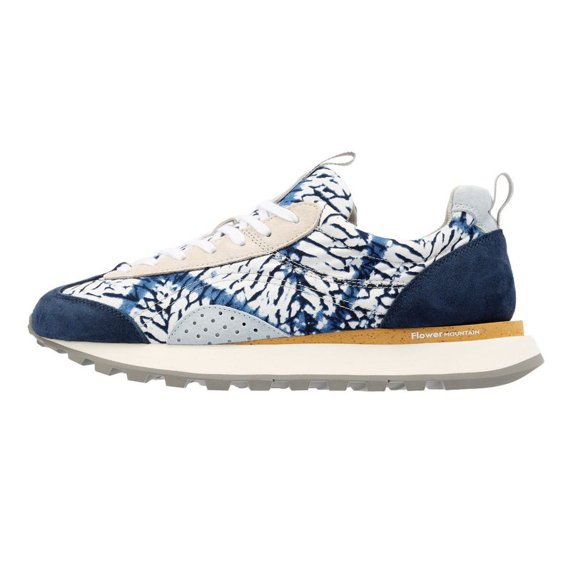 Flower Mountain New Asuka Blue Tie Dye Trainers