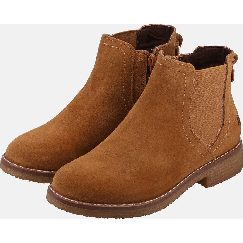 Hush Puppies Maddy Suede Women's Tan Boots