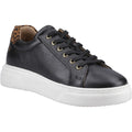 Hush Puppies Kathryn Leather Women's Black Trainers