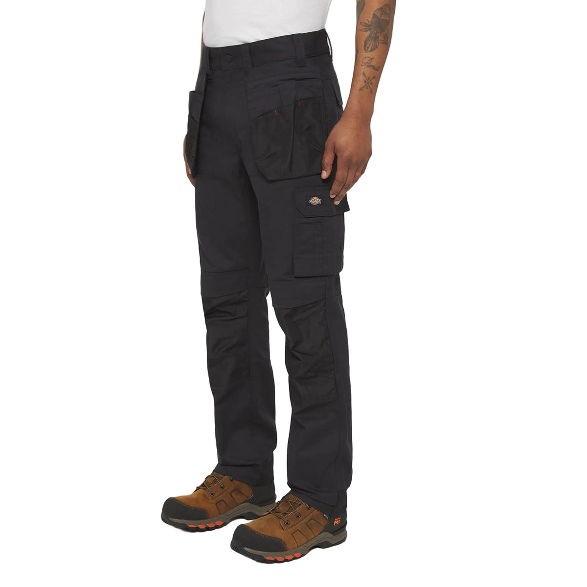 Dickies Multi Pocket Utility Polyester Men's Black Work Trousers