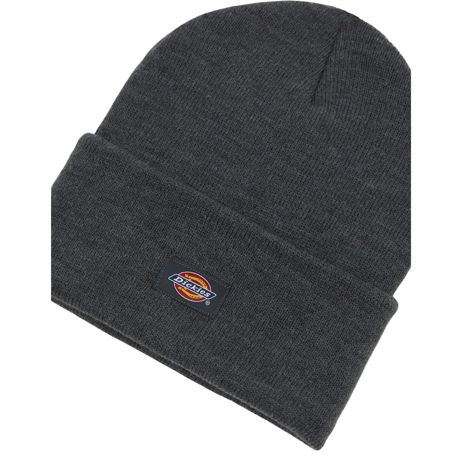 Dickies Acrylic Cuffed Grey Beanie Hat