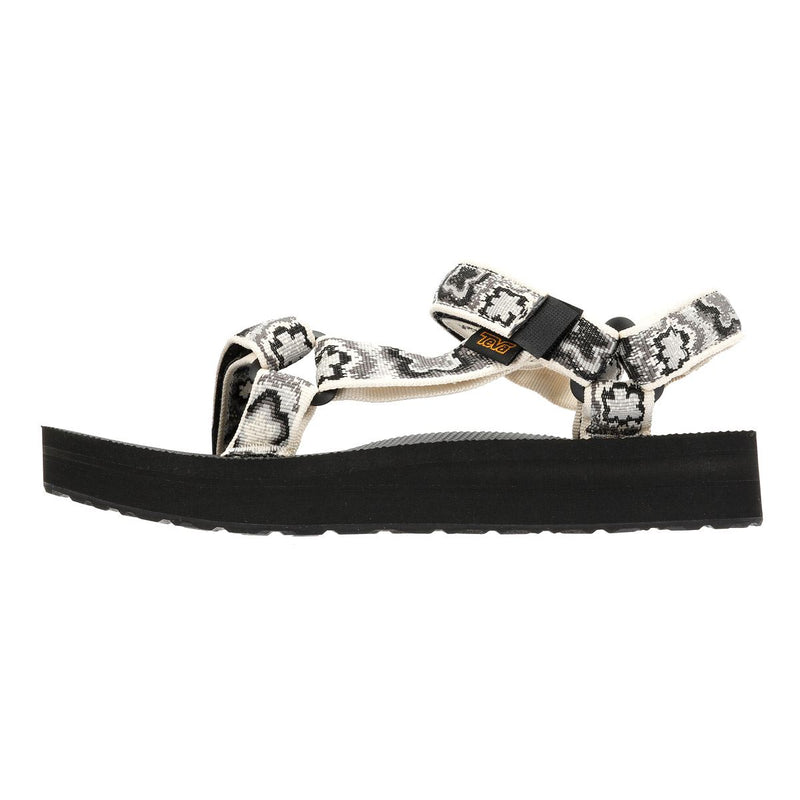 Teva Midform Universal Women's Black/White Floral Sandals