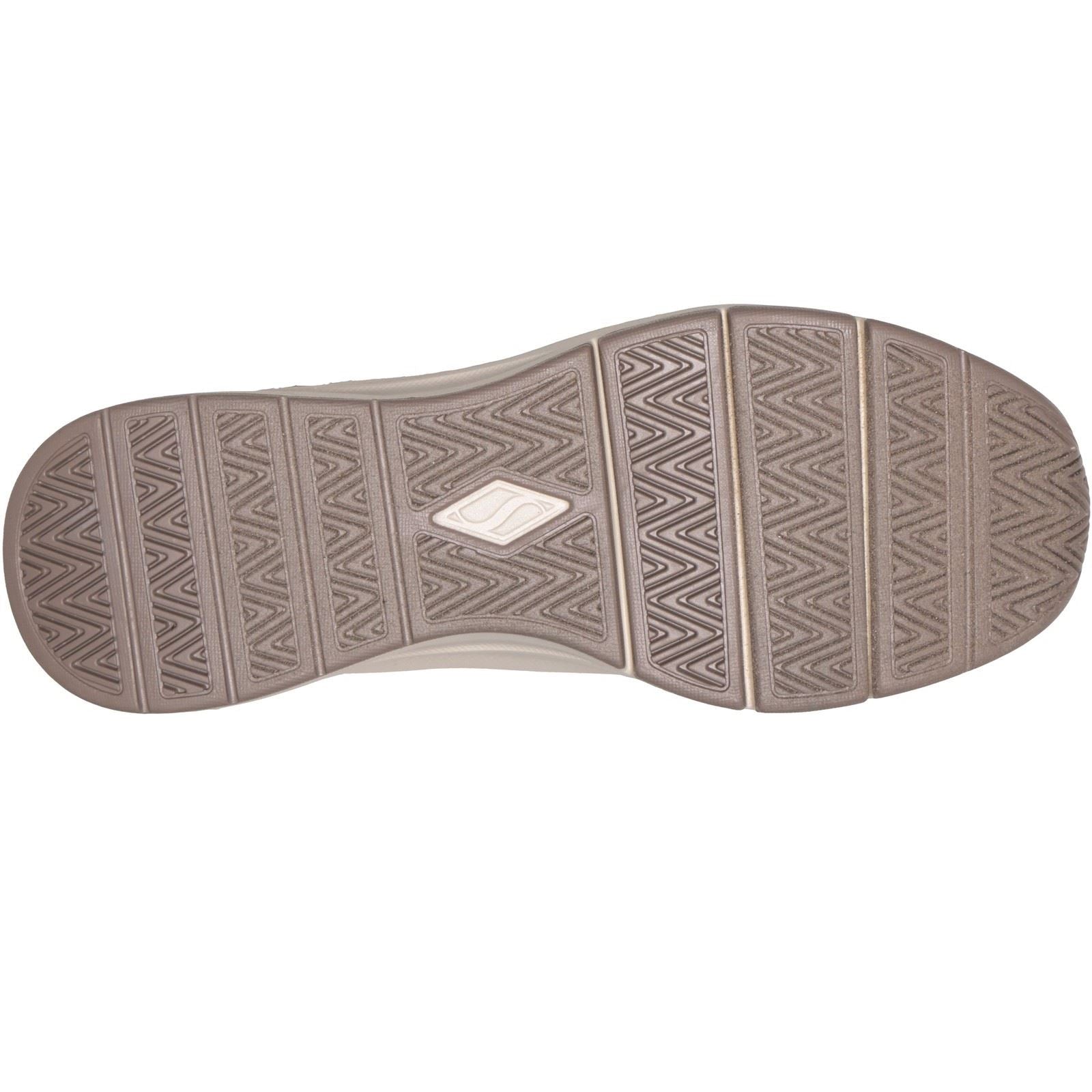 Skechers Billion Flex Luxe Up Leather Women's Natural Trainers