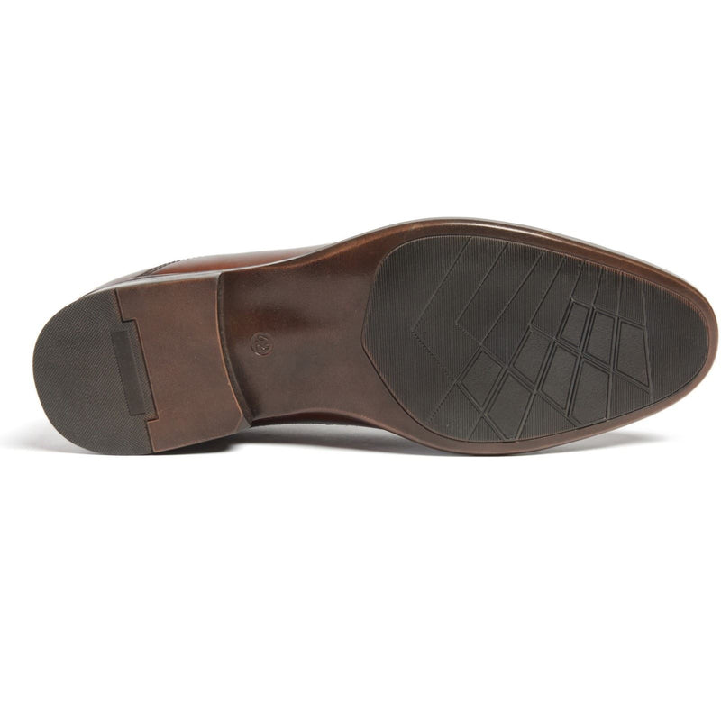 Pod Ralph Leather Men's Cognac Oxford Shoes