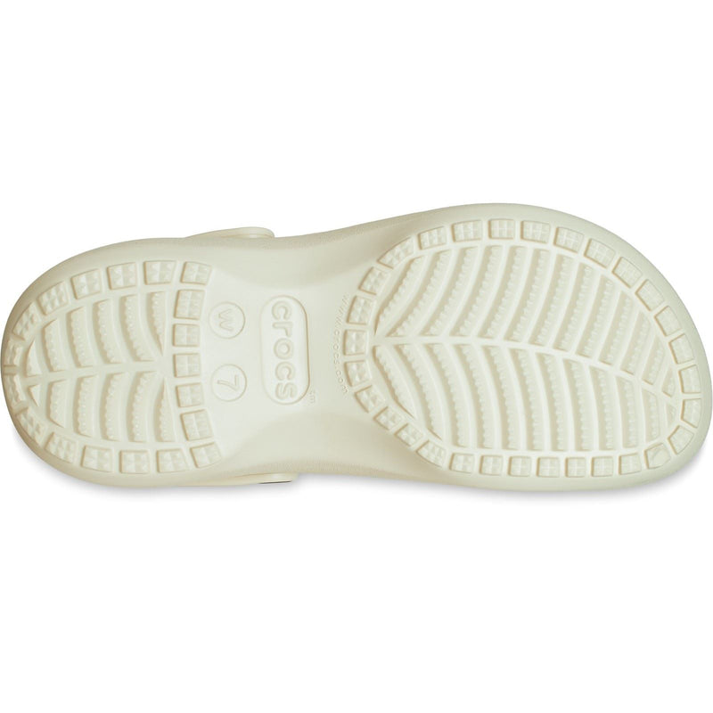 Crocs Classic Platform Synthetic Women's Bone Clogs