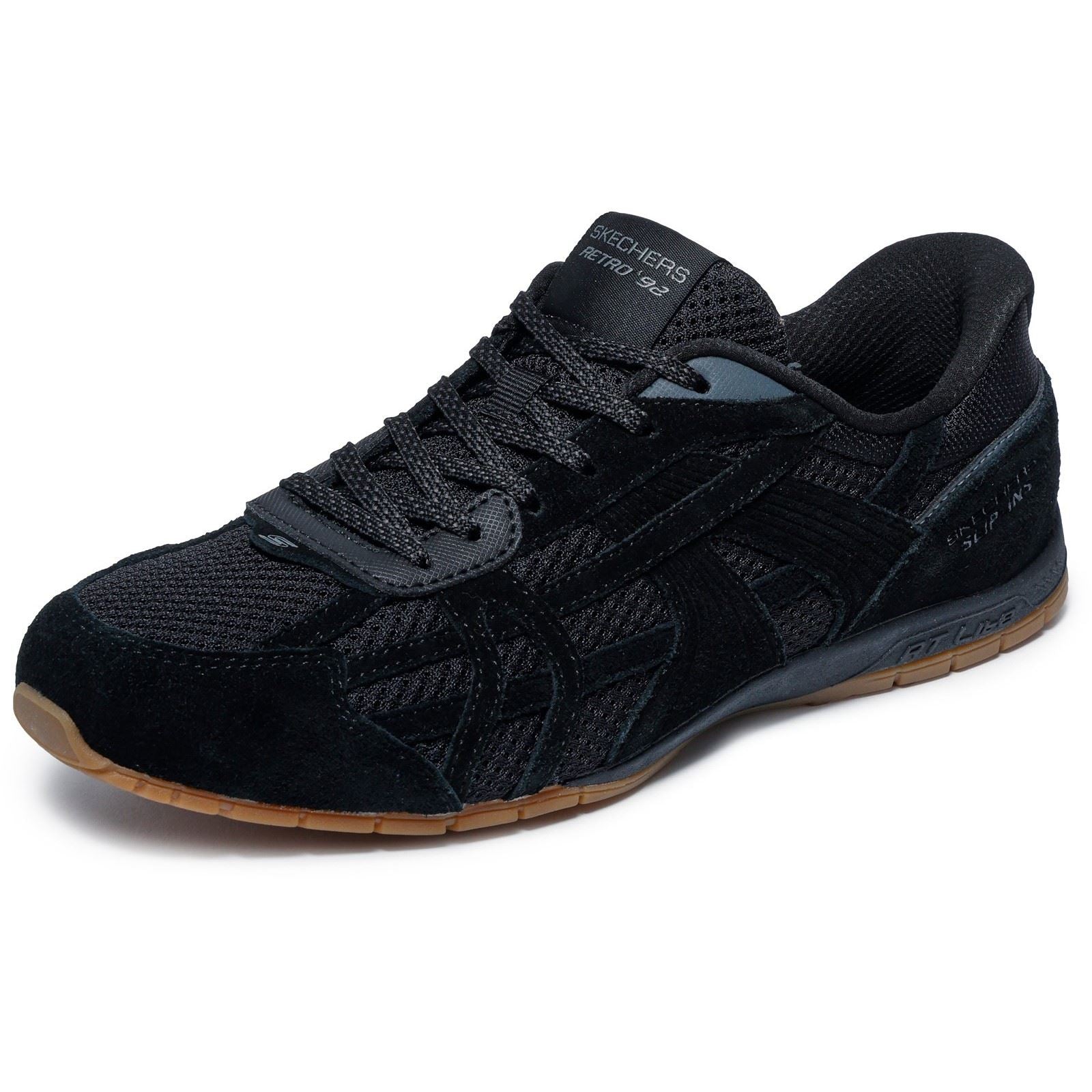 Skechers Retro Lite Oshare Leather Women's Black Trainers