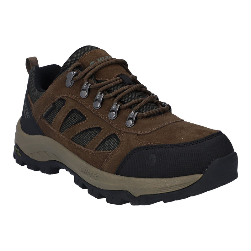 Hi-Tec Bandera Expedition Low Leather Men's Smokey Brown/Khaki Hiking Boots