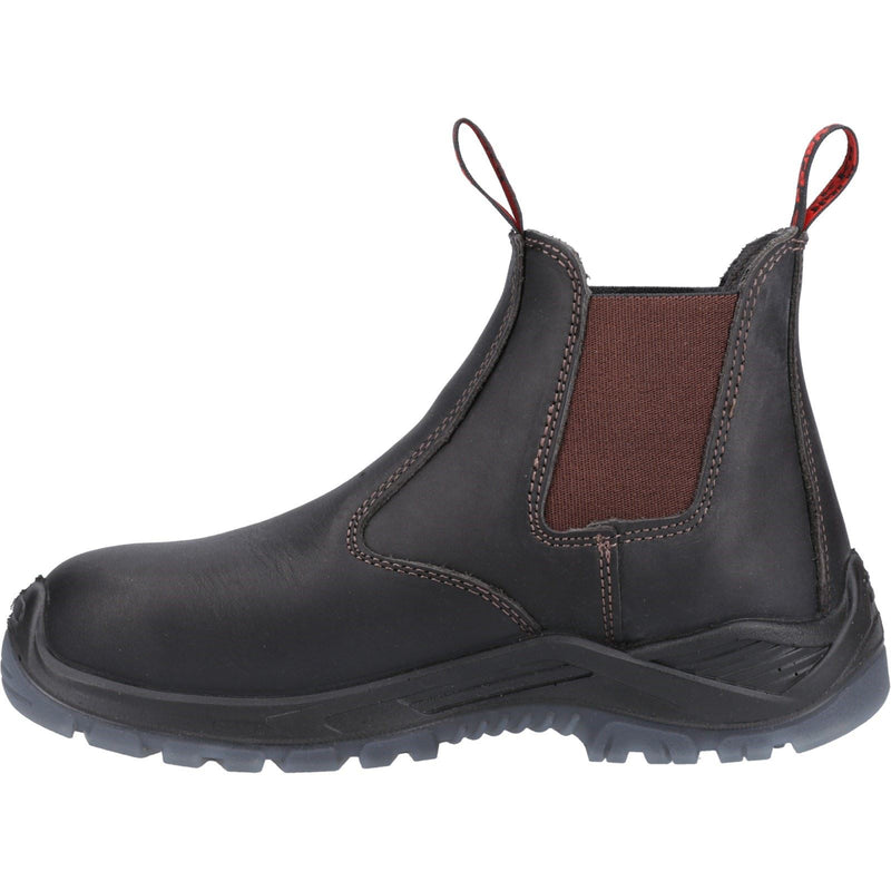 Hard Yakka Banjo Leather Brown Safety Boots