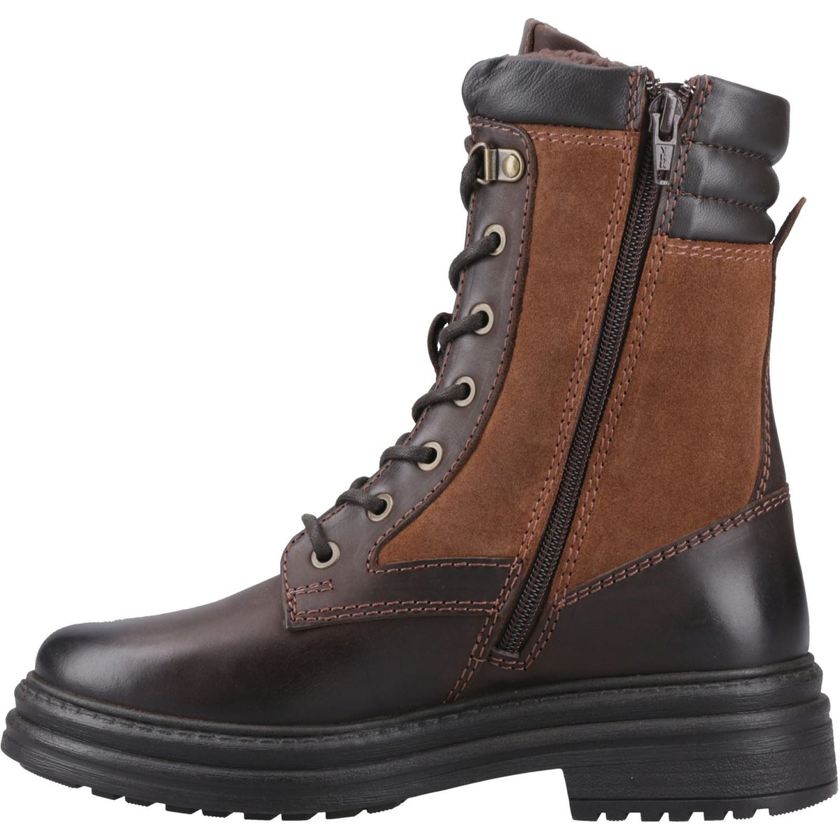 Cotswold Lacock Leather Women's Brown Boots