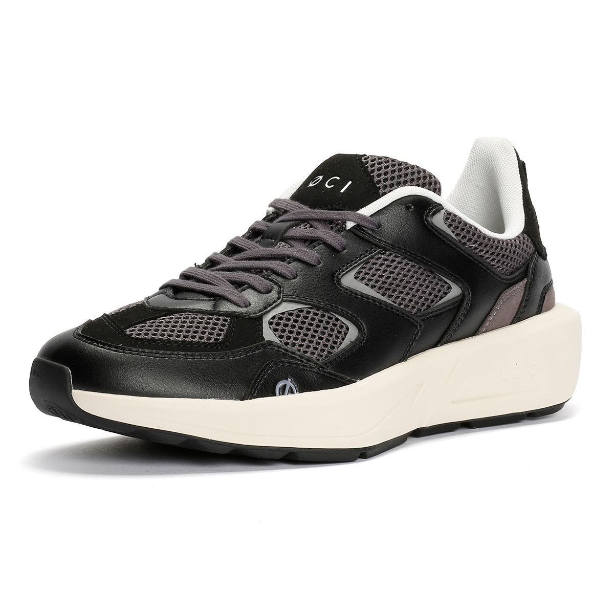 LØCI VØLT Black/Grey Trainers