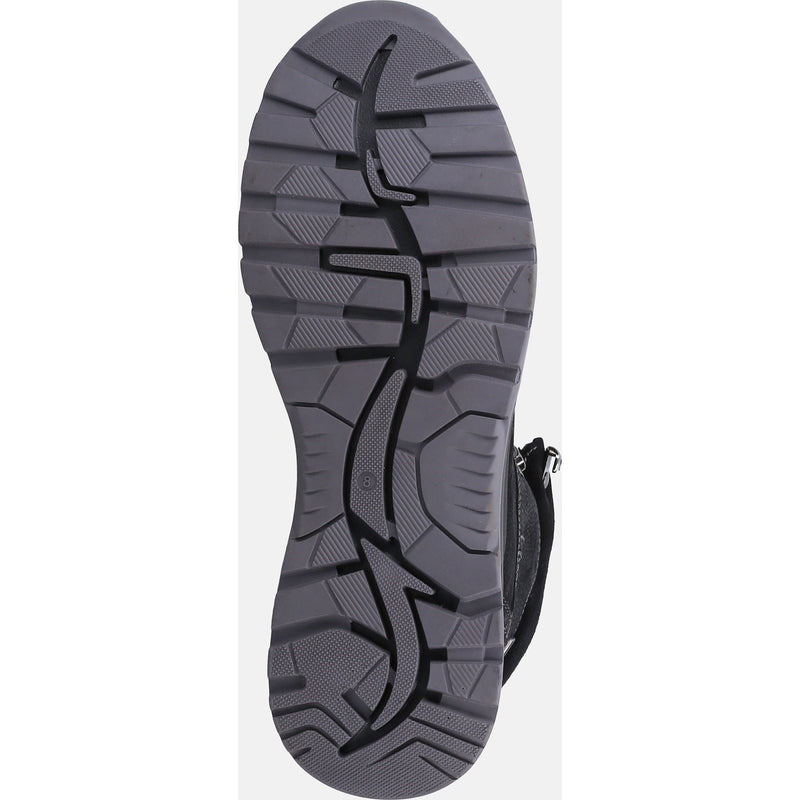 Hush Puppies Paul Leather Men's Black Nubuck Boots