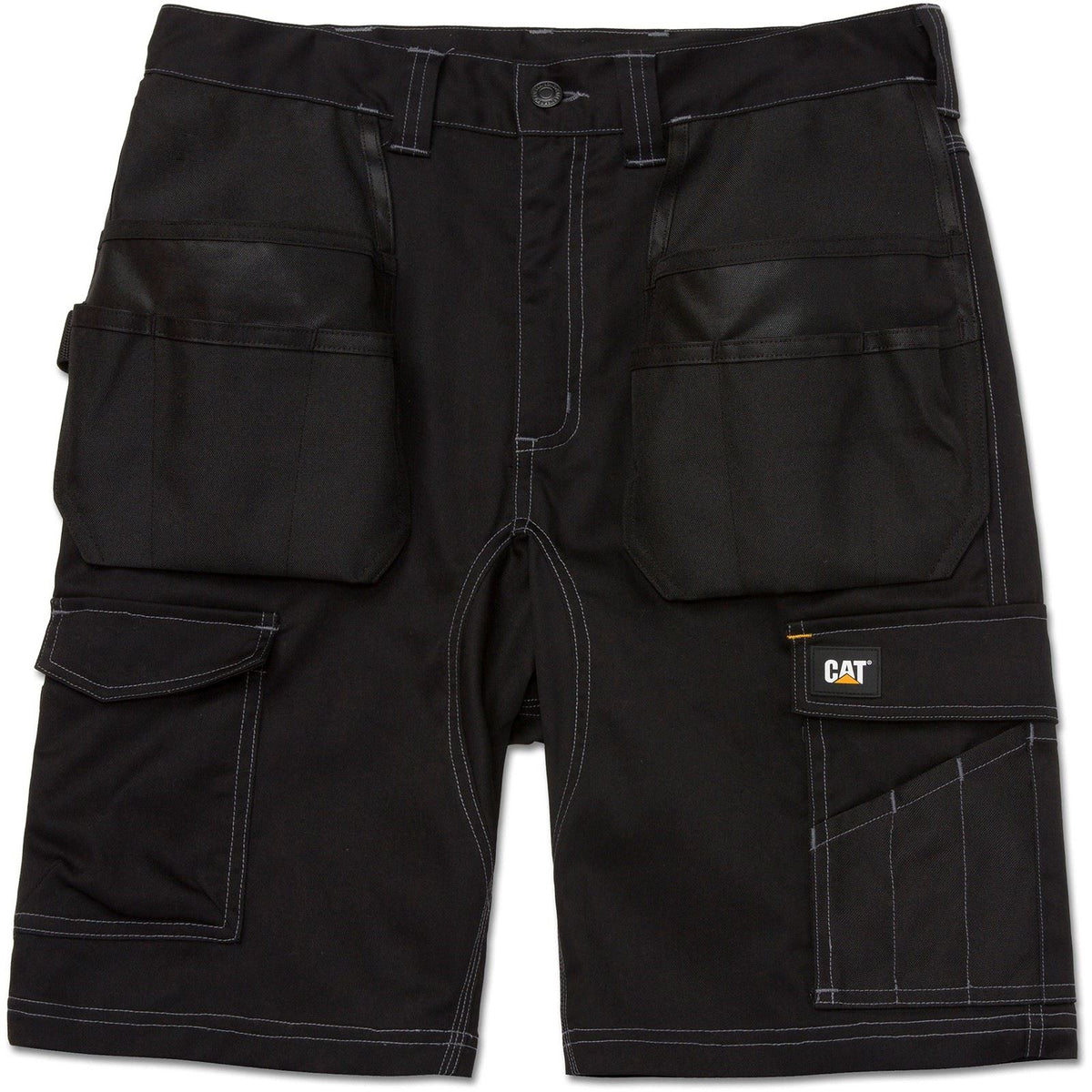 Caterpillar Essential Stretch Holster Synthetic Men's Black Work Shorts