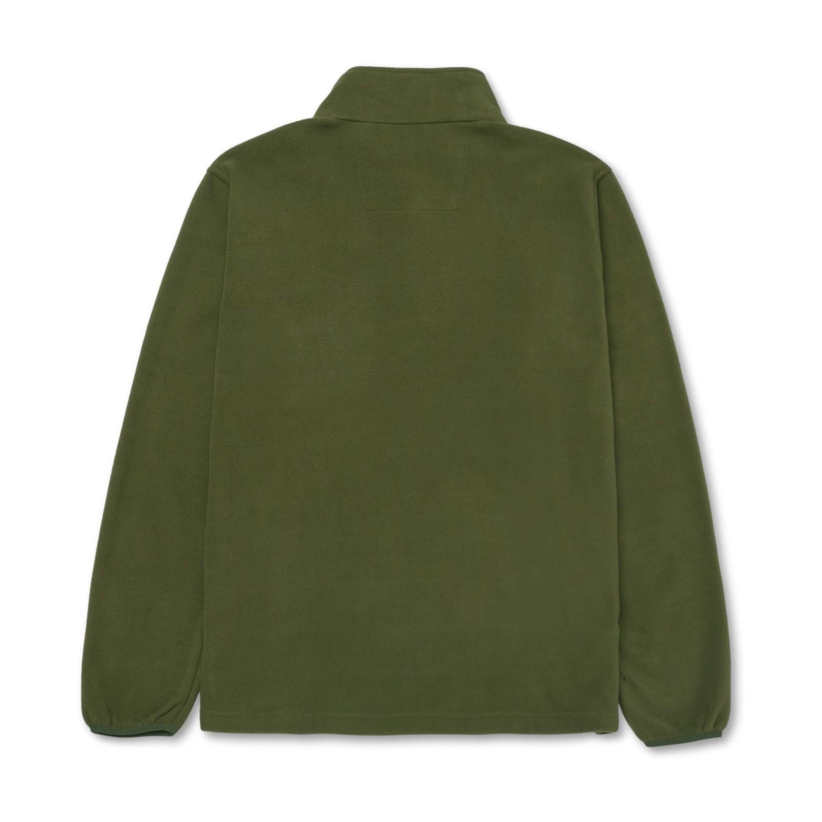 Caterpillar Cat Microfleece Quarter Zip Synthetic Men's Green Sweatshirt