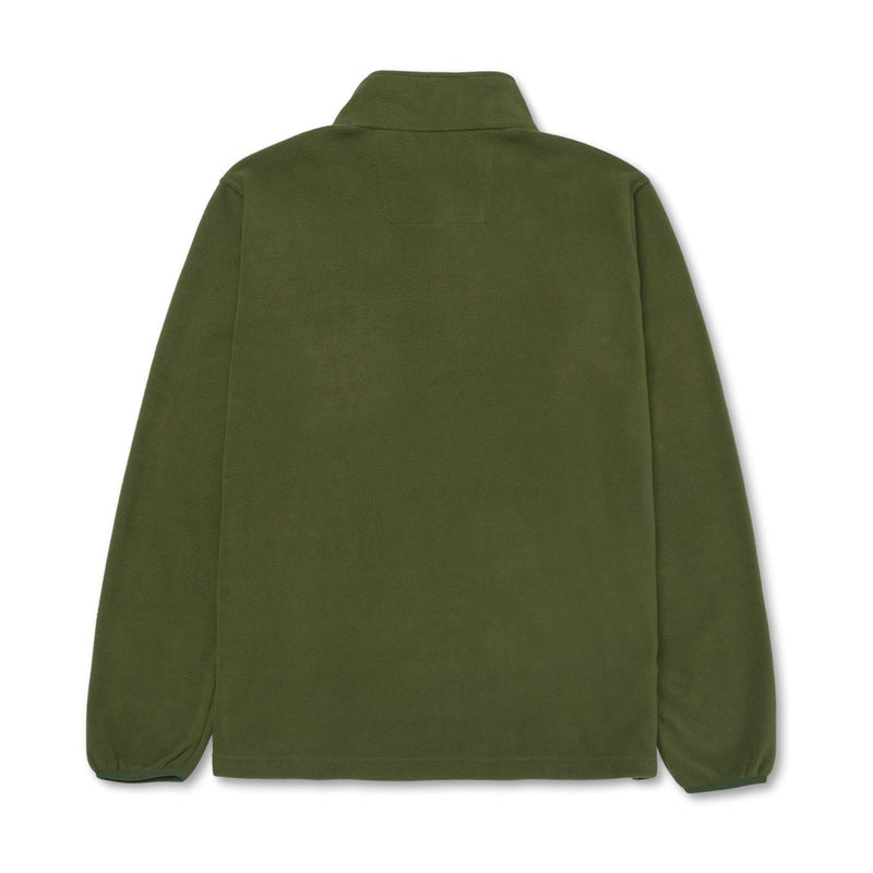 Caterpillar Cat Microfleece Quarter Zip Synthetic Men's Green Sweatshirt