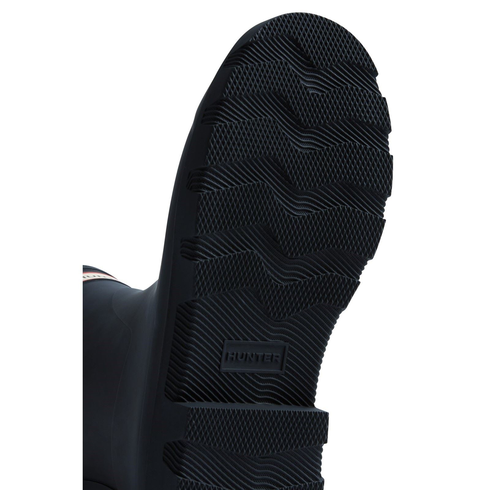 Hunter Downpour Short Boot Rubber Women's Hunter Navy Wellington Boots