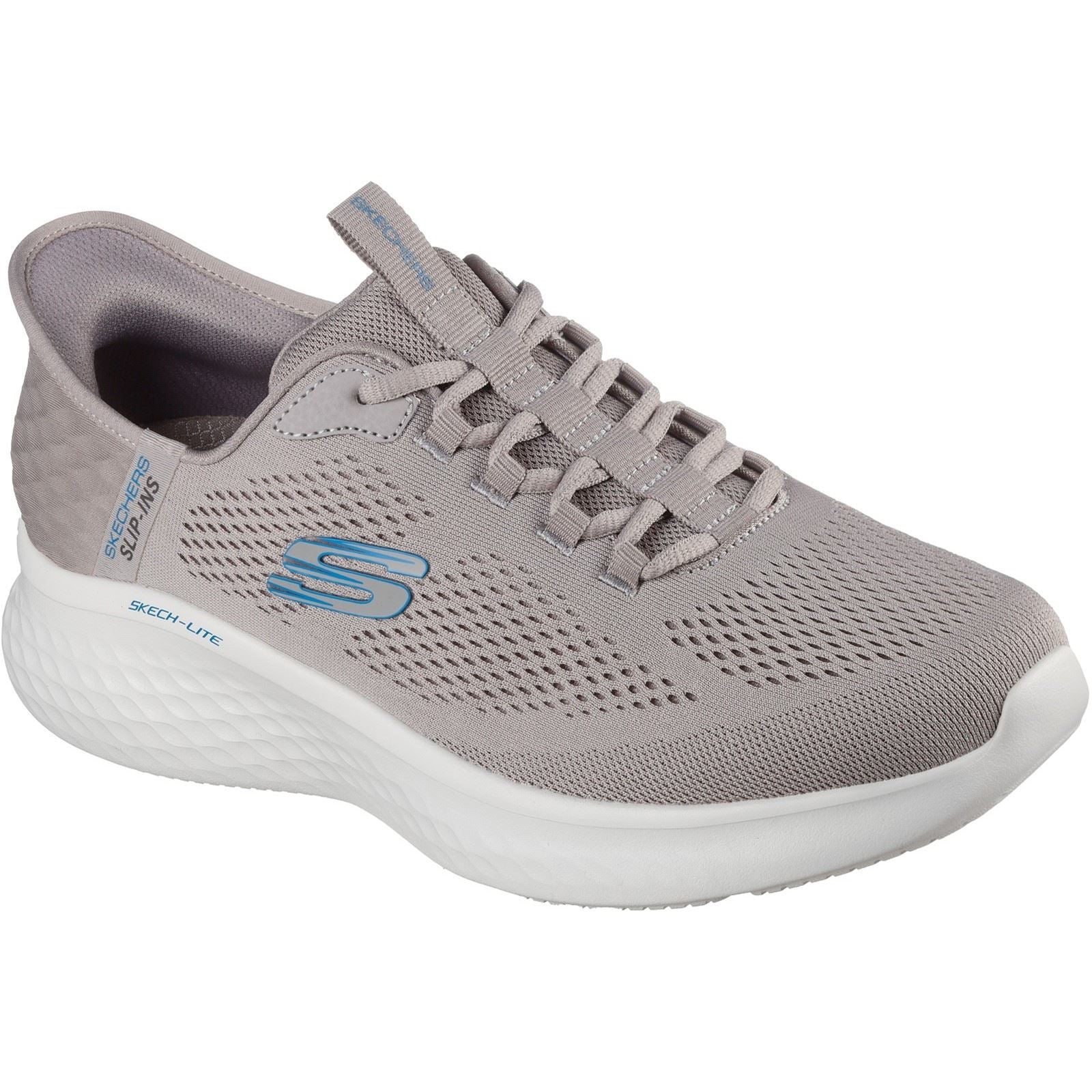 Skechers Skech-Lite Pro Primebase Textile Men's Taupe/Brown Trainers