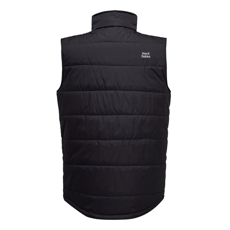 Hard Yakka Puffa 2.0 Vest Men's Black Gilets