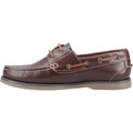 Hush Puppies Wilson Leather Men's Brown Boat Shoes