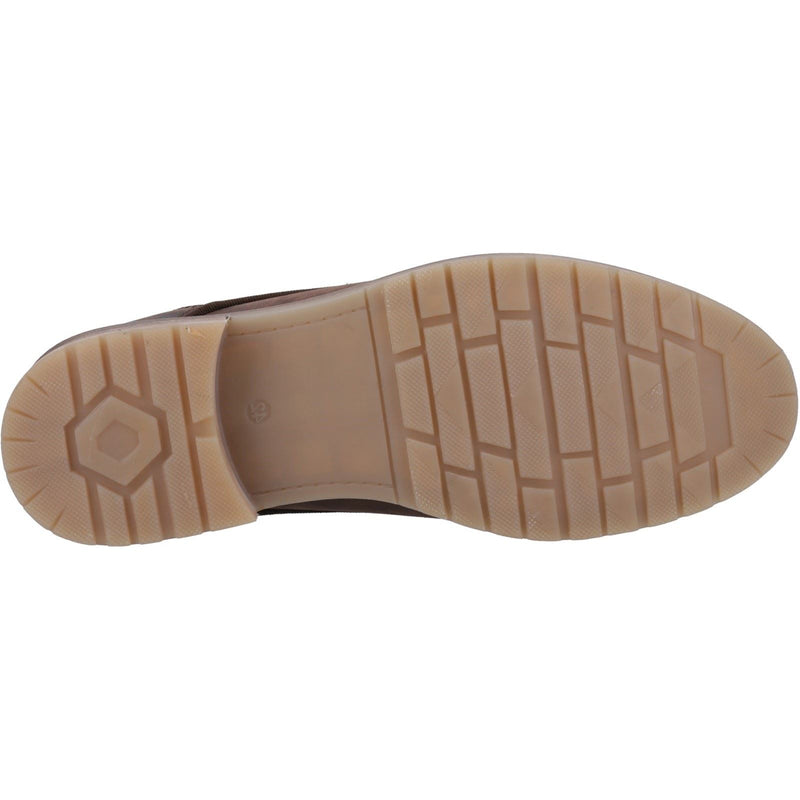 Hush Puppies Richie Leather Men's Brown Lace-Up Shoes