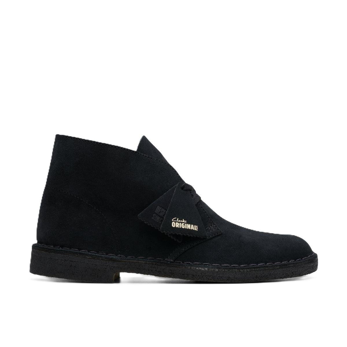 Clarks Originals Desert Suede Men's Black Boots