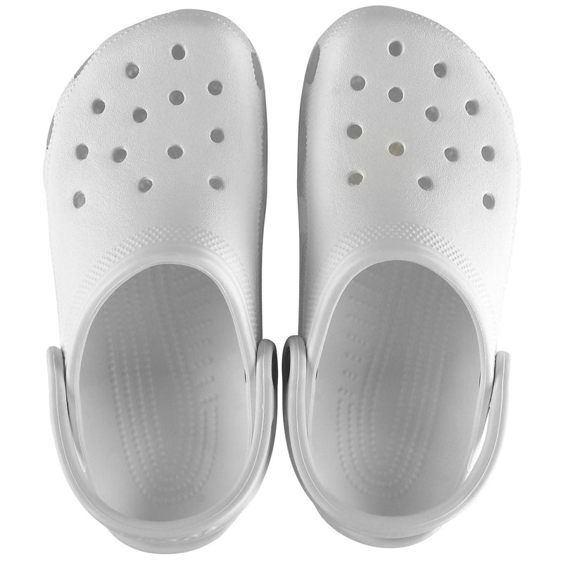 Crocs Kids' Classic Clog Synthetic White Clogs