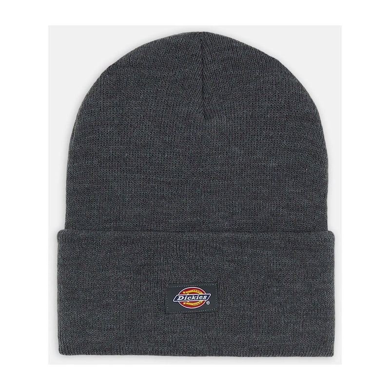 Dickies Acrylic Cuffed Grey Beanie Hat