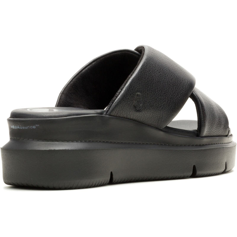 Hush Puppies Uplift Leather Women's Black Sandals