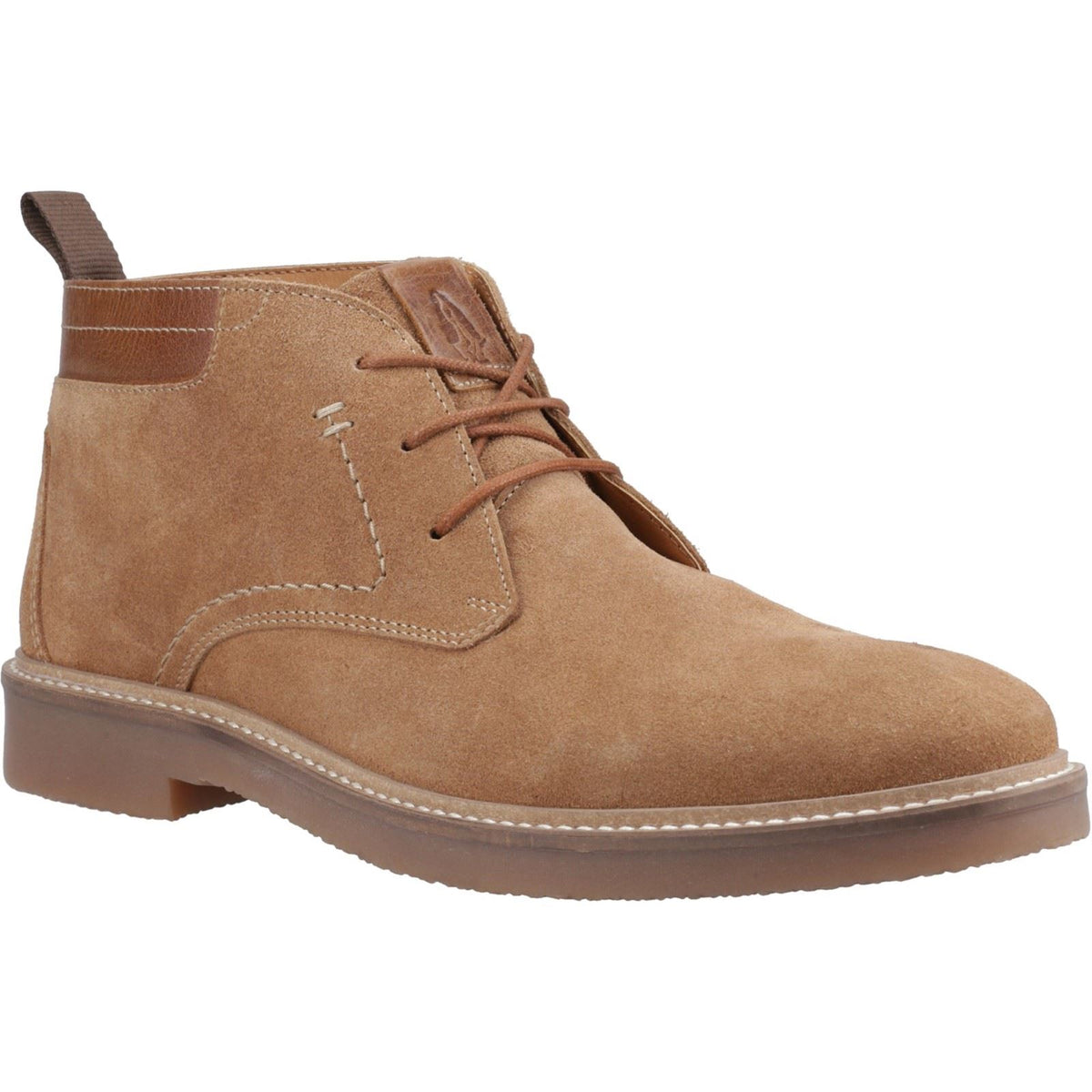 Hush Puppies Tan Suede Chukka Ankle Boots – Lace-Up Comfort Shoes Hush Puppies SAMUEL Mens Chukka Boots Tan | Shuperb main image 3